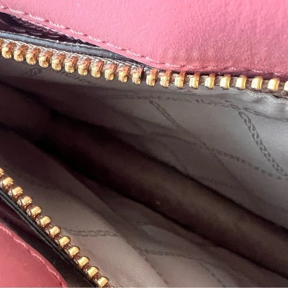 Michael Kors Tatiana Mini Leather Bag with lock charm